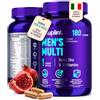 SUPLINT Multivitaminico Uomo Alta Potenza - 60 Capsule - Complesso Completo A-Z | Multivitaminico Completo con Vitamine e Minerali - 1 al Giorno, 60 Giorni - Energia e Immunità - Integratore Multivitaminico