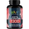 PARAFARMACIA, ORGANIC VITAMINS & FOOD OVF - Acetil L-CARNITINA 1300mg 120cps (2 mesi di fornitura) - La Carnitina Potenzia la Produzione di Energia e favorisce il Metabolismo dei Grassi - Senza Biossido di Silicio - Made in Italy