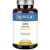 NUTRALIE Coenzima Q10 Complex 200mg - 120 Capsule CoQ10 - Antiossidante | Sistema Immunitario - Vit C, E e B2 + Pepe Nero - Ubichinone Coenzima Q10 - 120 Capsule Nutralie