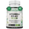 KivéeLabs 400 Micro Compresse di Vitamina D3 e K2 ad Alto Dosaggio (2.000 UI) | Vitamina D Colecalciferolo Vegetariana che contribuisce alla normale funzione del sistema immunitario