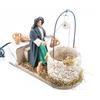 Frisa Presepi Donna al Pozzo - mov h 12 cm