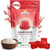 lalea Agar Agar in Polvere 300g- Gelatina Vegetale in Polvere - Addensante Alimentare per Dolci, Gelatine e Cucina Molecolare - 100% Naturale, Halal, Vegan