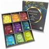 Creano Set Regalo Tisana Biologica* - 27 Bustine di Tè alle Erbe in 9 Varietà Diverse | Infusi Bio Misti 54g, Idea Regalo Benessere e Relax