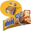 AHEAD Barrette Keto Vegane - 16 x 35g - Salted Peanut Vegan - Barrette senza zucchero - solo 5g di carboidrati netti per keto bar - Barretta con cioccolato senza zucchero