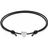 GD GOOD.designs Cavigliere da donna con cuore | Cavigliera impermeabile - Regolabile (20-30 cm) | Cuori in acciaio inox in oro 18K, oro rosa e argento
