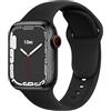 DONEGANI C1B per Cinturino Apple Watch 40mm 44 mm 46mm 42mm 45mm 41mm 38mm 49mm Se Ultra 2 Serie 10 9 8 7 6 5 4 3 Band Bracciale Sport Silicone