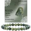Bivei signora braccialetto perline 6mm semiprezioso cristallo naturale elastico elastico cristallo accessori regalo di yoga