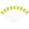ACWOO Spugna per Igiene Orale, 100 PCS Bastoncini per La Pulizia per Bocca, Conveniente Sterili Tamponi Monouso, Igiene Orale Bastoncini per Igiene Orale, Medica, Denti (Giallo)