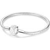 XWN Moments-Bracciale Donna Adatto per Ciondolo Argento Sterling 925 Braccialetto Snake Bracciali Compatibile per Pandora Ciondolo B1