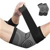 ACWOO Tutore Epicondilite Gomito, 2Pz Tutore a Compressione per Gomito Unisex, Gomitiere Palestra, Supporta per Allevia Il Dolore Al Gomito Del, All'artrite e Tutti I Tipi di Sport(XL)