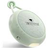 Sweety Fox Macchina Rumore Bianco, Ninna Nanna per Bambini, USB-C, Verde | 16 suoni rilassanti · 125 g ultraleggera · Autonomia 30h · Timer intelligente