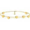 GD GOOD.designs Bracciale cuore per donna I Bracciale d'onore con cuori in filigrana - Bracciale dell'amicizia I Heart regolabile in oro, argento o oro rosa