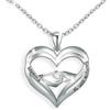 Bramart Regalo Mamma Idea Regali Festa della madre, Collana Donna in tripla finitura di Argento Sterling 925, Idea per lei Compleanno, Natale - Cofanetto con DEDICA incluso