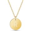 GD GOOD.designs EST. 2015 Catenina da donna con iniziali in argento, collana da donna con iniziali argentate