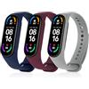 Ainiv 2-20 Pezzi Cinturino Compatibile con Xiaomi Mi Band 7/6/5/4/3 | Regolabile Cinturino Sportivo, Cinturino Ricambio Compatibile con Xiaomi Mi Band