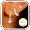 Rajputana Orecchini Pendenti Donna Argento Set Orecchini Cerchio Oro Regalo | Orecchini Donna Argento Orecchini Pendenti Anallergici Donna Sterling Silver Stud Hoops Earrings for Women Gioielli Regali