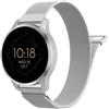 Astorgos Cinturino Metallo 18 mm Compatibile con Garmin Venu 3S/4 41 mm/2S | Acciaio Inossidabile a Maglia, Fibbia Magnetica, per Forerunner 265S/Vivoactive 4S/Vivomove 3S, Uomo Donna, Argento