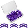 BUTBU Cuscinetti di Ricarica per Piegaciglia, 50(Viola) | Gommini di Ricambio Cuscinetti in Silicone, per il piegaciglia Classic, Delle Riutilizzabile