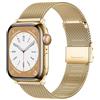 YDxingY Metallo Cinturino per Apple Watch 42mm/44mm/45mm/46mm/49mm, Mesh Bracciale Regolabile Cinturino in Acciaio inox per Uomini e Donne per IWatch SE Serie 10 9 8 7 6 5 4 3 2 1