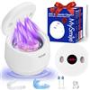 MySmile MS100 Pulitore Ultrasuoni Apparecchio Denti con UV e Timer Digitale | 45 kHz, 4 UV, 2 Modalità, 200ML, Portatile, Silenzioso, per Protesi Dentarie, Bite, Testine Spazzolino, Aligners, Bianco