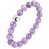 GD GOOD.designs Anello anti-stress con perle di pietra naturale per donne - Anello di perle elastico - Anello d'ansia sfaccettato