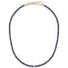 GD GOOD.designs Gemma Collana Donna Pietre Naturali perline sfaccettate 4mm | Catena acciaio inox placcata oro 18K regolabile (40-45 cm) | Girocollo boho impermeabile
