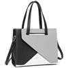 Miss Lulu Borsa a Mano Donna Media Pelle PU Borsa Lavoro Donna Borsetta a Spalla Borse Tracolla Ufficio Shopping Bag Tote Firmata 9,7 Pollici Nero