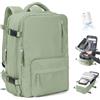 SZLX Zaino Ryanair 40x30x20 Sottovuoto con pompa Zaino Ryanair 40x20x25 Sottovuoto Bagaglio a Mano 40x30x20 Wizzair Zaino da Viaggio 45x36x20 Easyjet Donna Zaino Casual Laptop 14 Pollici Impermeabile