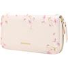 Pomelo Best Portafoglio in Pelle Donna con Stampato Magnolia RFID | Tasche per Biglietti, Scomparto per Cellulare, Chiusura Zip e Cinturino da Polso. Regalo Perfetto per Donne e Ragazze.