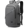 KONO Zaino Porta PC 15,6 Pollici, Zaino da Lavoro Uomo Antifurto | Leggero con Porta USB, Zaino PC Impermeabile per Università, Zaino da Viaggio e Scuola per Adolescenti, Studenti e Lavoratori
