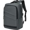 Shavont Zaino per PC Portatile 15.6 Pollici, Zaino da Lavoro Uomo e Donna, Grigio | Grande Capacità, Scomparto per Laptop, Tasche Multiple, Porto USB, Zaino Porta PC per Lavoro, Università, Ufficio e Viaggi