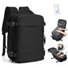 SZLX Zaino Ryanair 40x30x20 Sottovuoto Zaino da Viaggio 40x20x25 Ryanair Wizzair Donna da escursionismo impermeabile Zaino Casual Laptop da 14 Pollici con porta di ricarica USB Scomparto per Scarpe