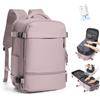 SZLX Zaino Ryanair 40x30x20 Sottovuoto con Pompa Bagaglio a Mano | Wizzair 40x30x20 Zaino da Viaggio 40x20x25 Borse da Cabina per Easyjet Borsa da Viaggio Donna Uomo con scomparto scarpe