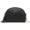 Miss Lulu Borsa Tracolla Donna Piccola, Borse Spalla Mano PU Pelle con Design Denim Impermeabile Perfetta per Ogni Occasione