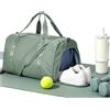 HYC00 Borsone Palestra Uomo Donna Borsone Sportivo, Leggera Borsa da Palestra con Tasca Bagnata e Scomparto per Scarpe Borsones da Viaggio Impermeabile Duffel Bag Weekend Nuoto Yoga,Verde Militare