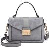 Miss Lulu Borsa a tracolla da donna, in pelle scamosciata, per lavoro, shopping, viaggi, pelle sintetica