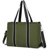 Miss Lulu Borsa a Mano Donna, Borse Tote in Nylon Leggera, Tracolla Spalla Lavoro con Cerniera, Laptop 15,6 Pollici per Insegnanti, Università, Ufficio, Viaggi