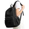 HYC00 Zaino Scuola per Ragazzi e Ragazze Adolescenti Zaini Scuola Superiore | Leggero Zaino Scuola Media Casual Zaini Impermeabile Zaino Universita Donna Uomo Porta PC Backpack per Viaggi Ufficio,E-Nero