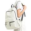 HYC00 Zaino Scuola per Ragazzi e Ragazze Adolescenti Zaini Scuola Superiore | Leggero Zaino Scuola Media Casual Zaini Impermeabile Zaino Universita Donna Uomo Porta PC Backpack per Viaggi Ufficio,E-Beige