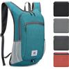 ROEOWENE Zaino Pieghevole Ultraleggero 15L Piccolo Zaino Ripiegabile da | Viaggio Zaini Escursionismo Leggero Borsa Trekking Per Uomo Donna Bambini Hiking Daypack Per Campeggio,ciclismo-verde