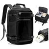 SZLX Zaino da Viaggio Sottovuoto con Pompa Zaino Ryanair 40x30x20 Wizzair | Bagaglio a Mano 40x30x20 Vueling Borsa da Cabina per Voli Borsa da Viaggio Aereo con scomparto scarpe Zaini Casual Porta PC