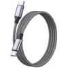 RAVIAD 100W Cavo USB C USB C [1M] Cavo USB Type-C Ricarica Rapida | PD3.0 5A Nylon Cavo Tipo C Caricabatterie Cellulare per iPhone 17 16 15 Pro, Galaxy S26 S25 S24 S23, Pixel, iPad Pro, MacBook