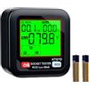 Wigearss Tester de Prese, Tester per Circuiti Elettrici con Test RCD e Display LCD, 6 Tipi di Diagnosi di Errore, Indicatore di Tensione di Dispersione e Corrente, Test FI, 30-260V/45-65Hz
