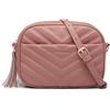 Miss Lulu Borsa Tracolla Donna Piccola, Borse Spalla Mano PU Pelle con Design Denim Impermeabile Perfetta per Ogni Occasione