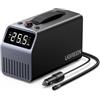UGREEN Compressore d'aria Portatile 150 PSI 12 V con 3 Batterie da 4500 mAh | Gonfiatore Automatico Portatile Rapido, Pneumatici per 4 Pneumatici, Display Digitale per Auto Moto Biciclette