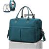 WEPLAN Borsone da Viaggio Donna Borsa Bagaglio a Mano 40x30x20 Ryanair | Borsa da Viaggio con Spazio Espandibile Borsa Parto Ospedale Mamma Borsa da Cabina Weekend Borsone Palestra,D04-Blu Pavone