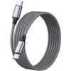RAVIAD 100W Cavo USB C USB C [3M] Cavo USB Type-C Ricarica Rapida | PD3.0 5A Nylon Cavo Tipo C Caricabatterie Cellulare per iPhone 17 16 15 Pro, Galaxy S26 S25 S24 S23, Pixel, iPad Pro, MacBook