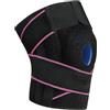 ACWOO Tutore Ginocchio, Ginocchiera Ortopedica Rotulea Confortevole con Stabilizzatori Laterali, Regolabile Ginocchiera Sportiva Neoprene per Corsa, Lesioni al Menisco, Artrite, Infortunio Sportivo