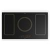 Klarstein Victoria Piastra Induzione 90 cm - Piano Cottura 7200w, 5 Fuochi, Fornello Elettrico con Controllo Smart Touch, Display Digitale e Timer, 240v
