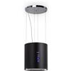 Klarstein Cappa Isola Sospesa, Cappa Cucina con LED, Flusso d'Aria di 522m³/h, Sospesa per Isola Cucina a Candelabro, con Filtri Antigrasso, Sottopensile Filtri a Carboni Attivi